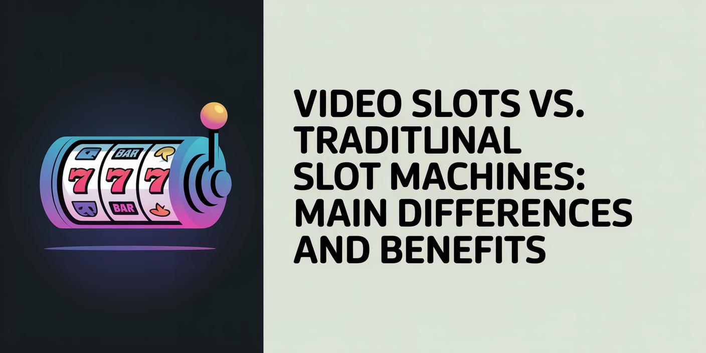 Video Slots vs. Traditional Slot Machines: Main Differences and Benefits